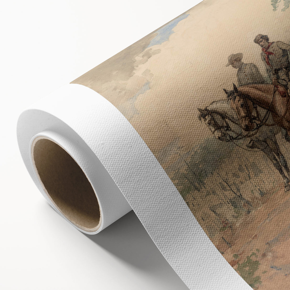 Two Scouts Art Print - Winslow Homer Realism Western Landscape Decor