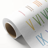 Roman Numerals Kids Educational Wall Art - Learning Poster for Classrooms