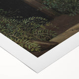 Romantic Art Prints: "An Overgrown Mineshaft" by Carl Gustav Carus