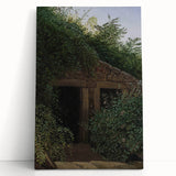 Romantic Art Prints: "An Overgrown Mineshaft" by Carl Gustav Carus