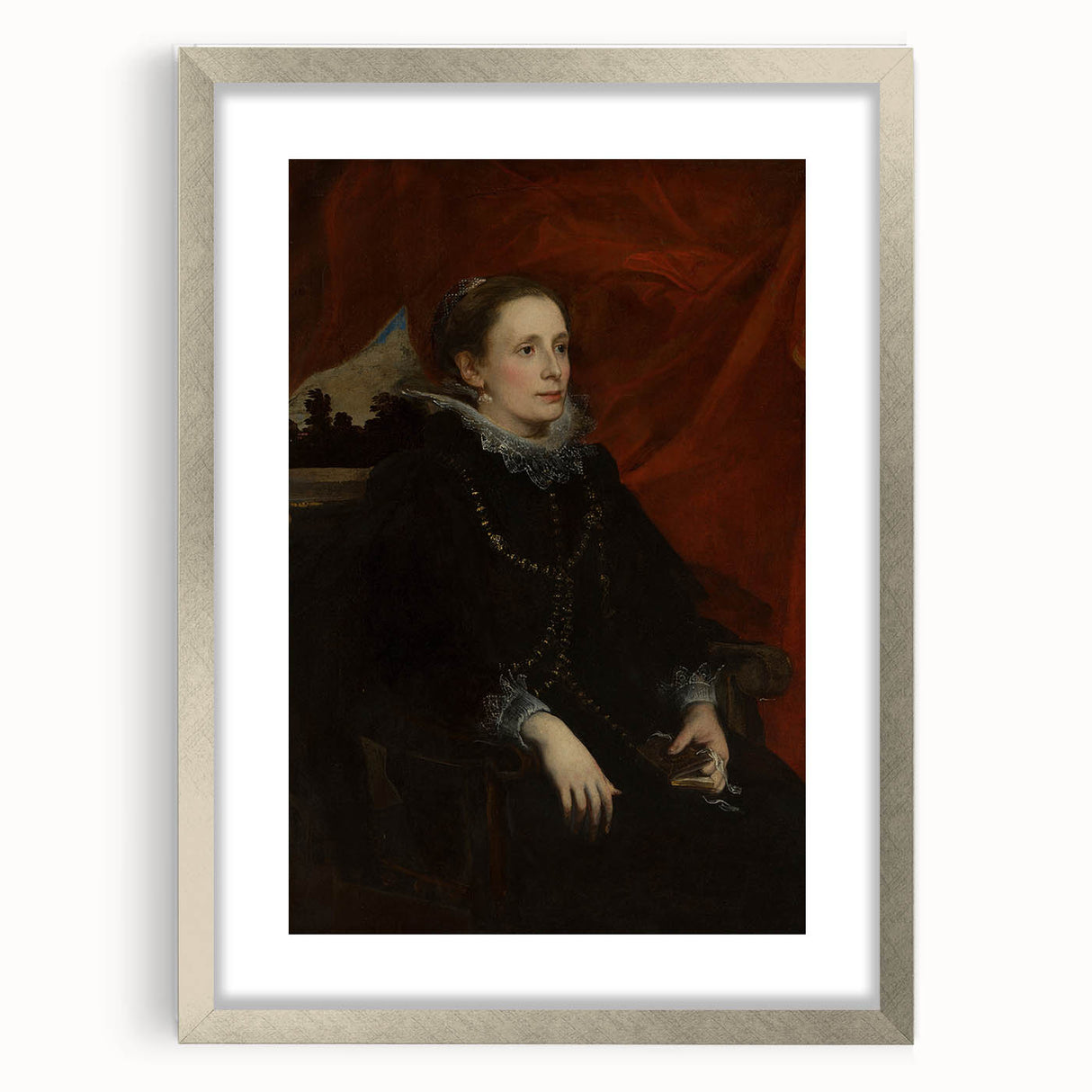Baroque Art Print – Elegant Antique Art for Historical Décor