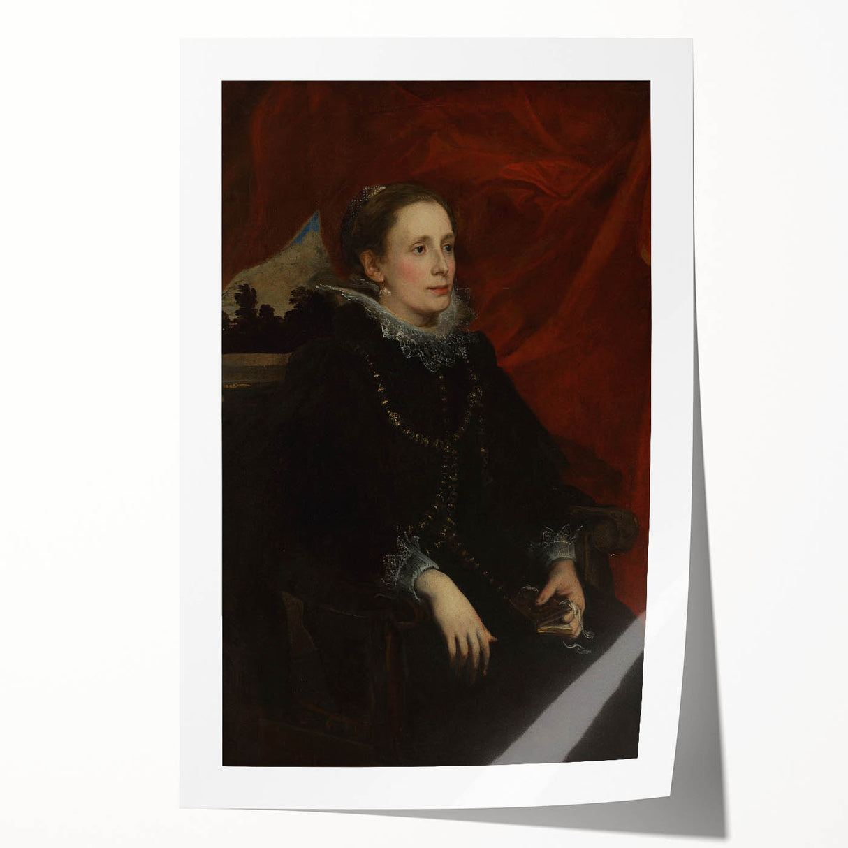 Baroque Art Print – Elegant Antique Art for Historical Décor