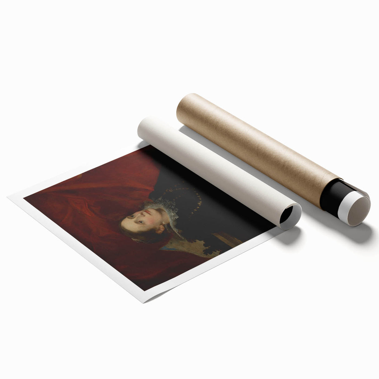 Baroque Art Print – Elegant Antique Art for Historical Décor