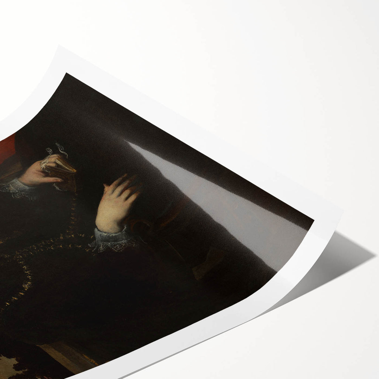 Baroque Art Print – Elegant Antique Art for Historical Décor