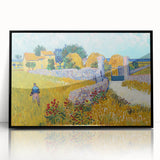 Impressionist Landscape - Farmhouse in Provence by Vincent van Gogh Print