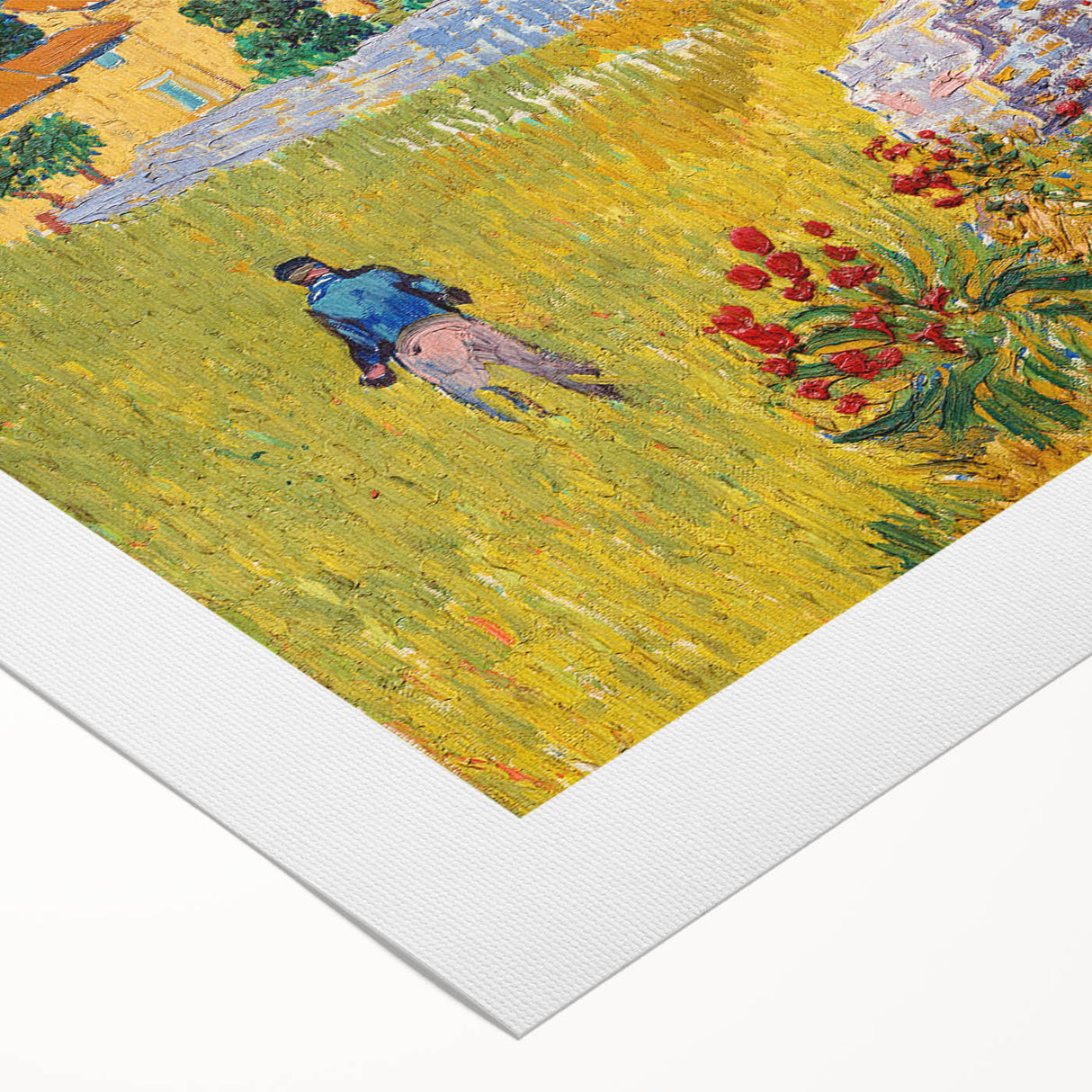 Impressionist Landscape - Farmhouse in Provence by Vincent van Gogh Print