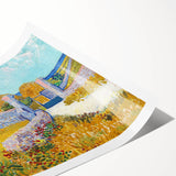 Impressionist Landscape - Farmhouse in Provence by Vincent van Gogh Print