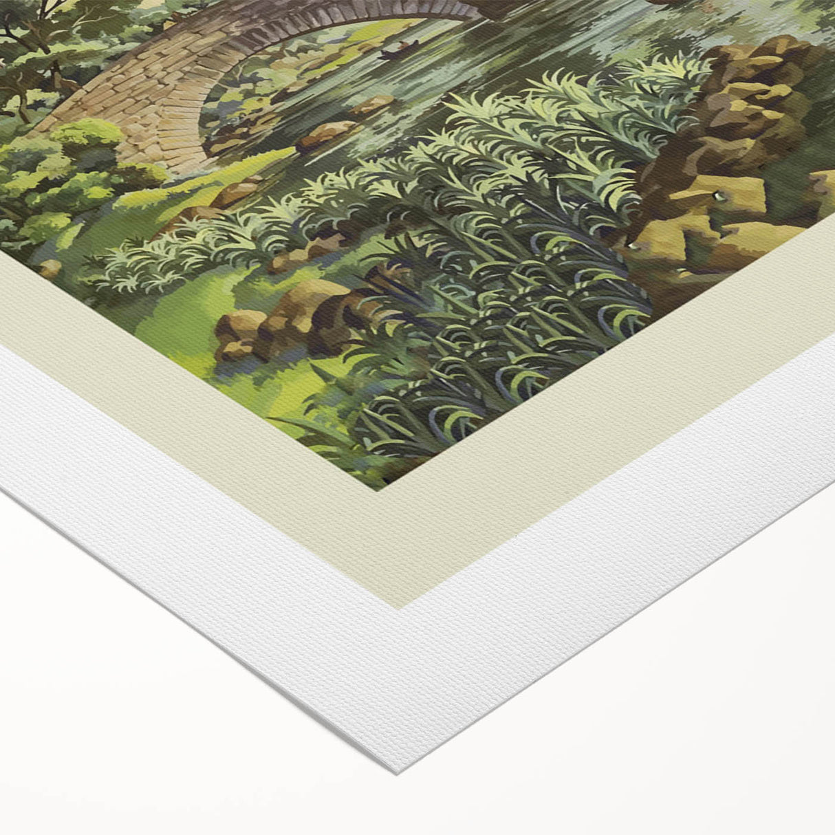 Retro New York Poster – Vintage Central Park Art Print