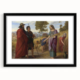 Famous Romantic Era Art: "Ruth in the Field of Boaz" by Julius Schnorr