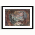 Abstract Child Portrait - Modern Wall Art with Earthy Tones and Texture