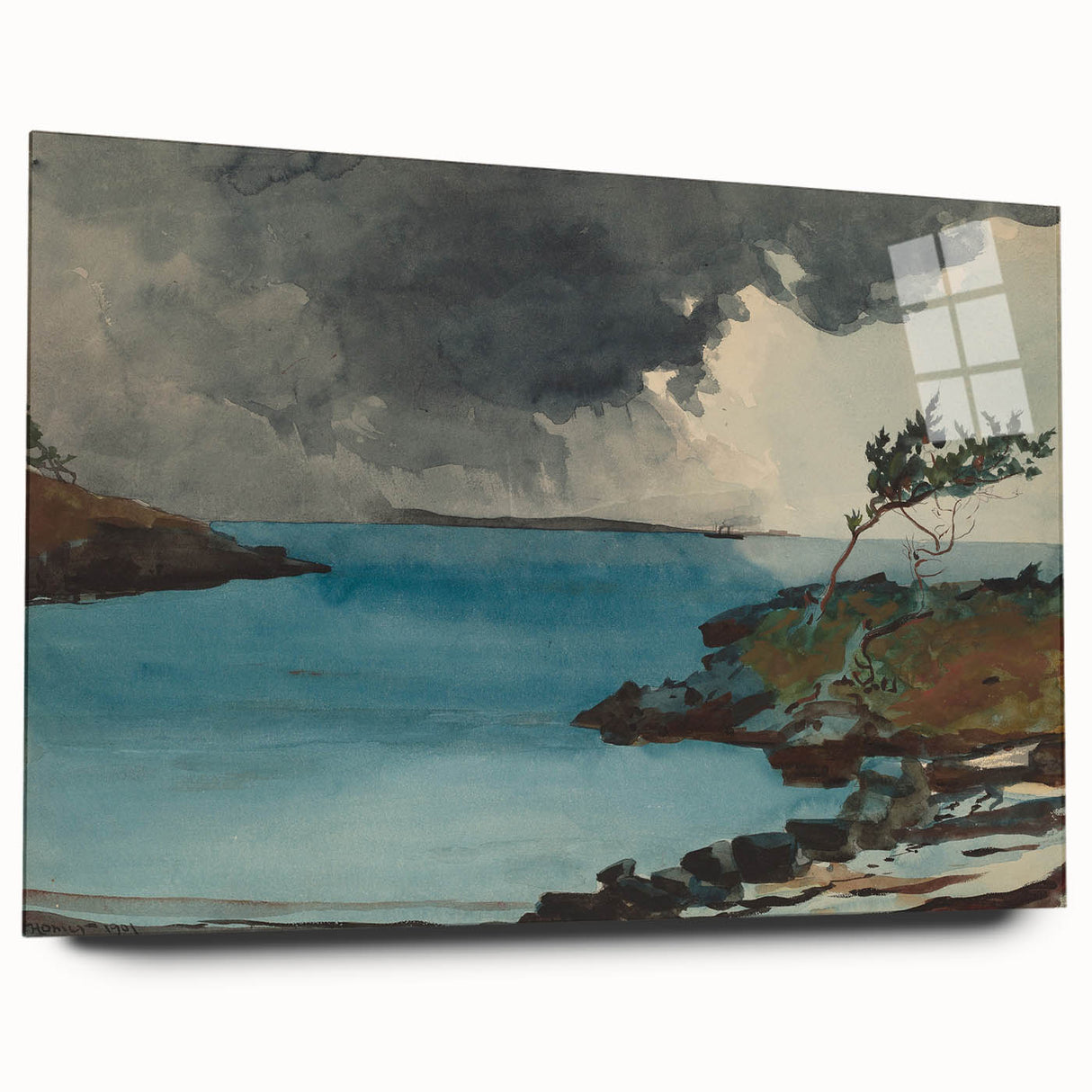 Realism Art Print - "The Coming Storm" - Classical Coastal Landscape