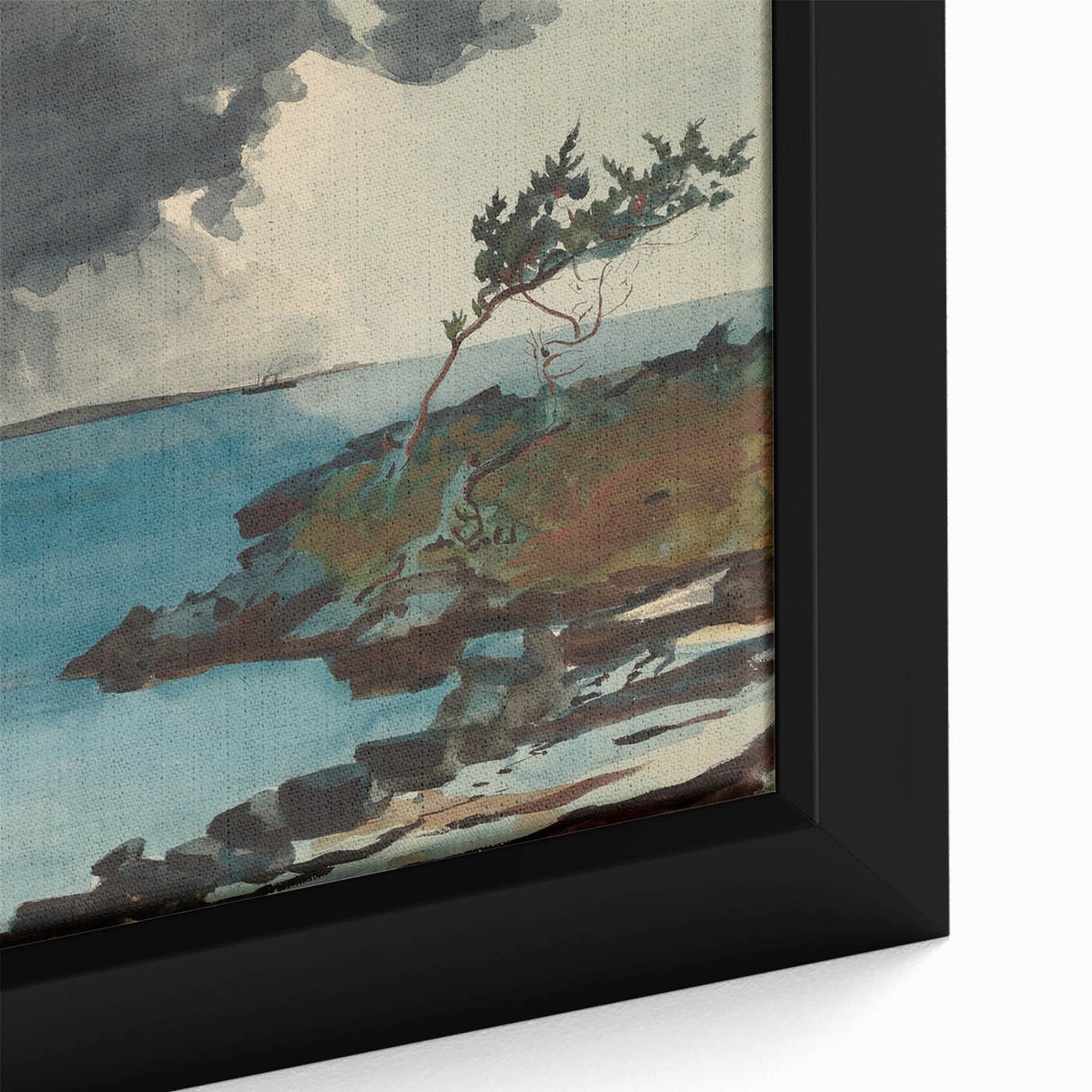 Realism Art Print - "The Coming Storm" - Classical Coastal Landscape