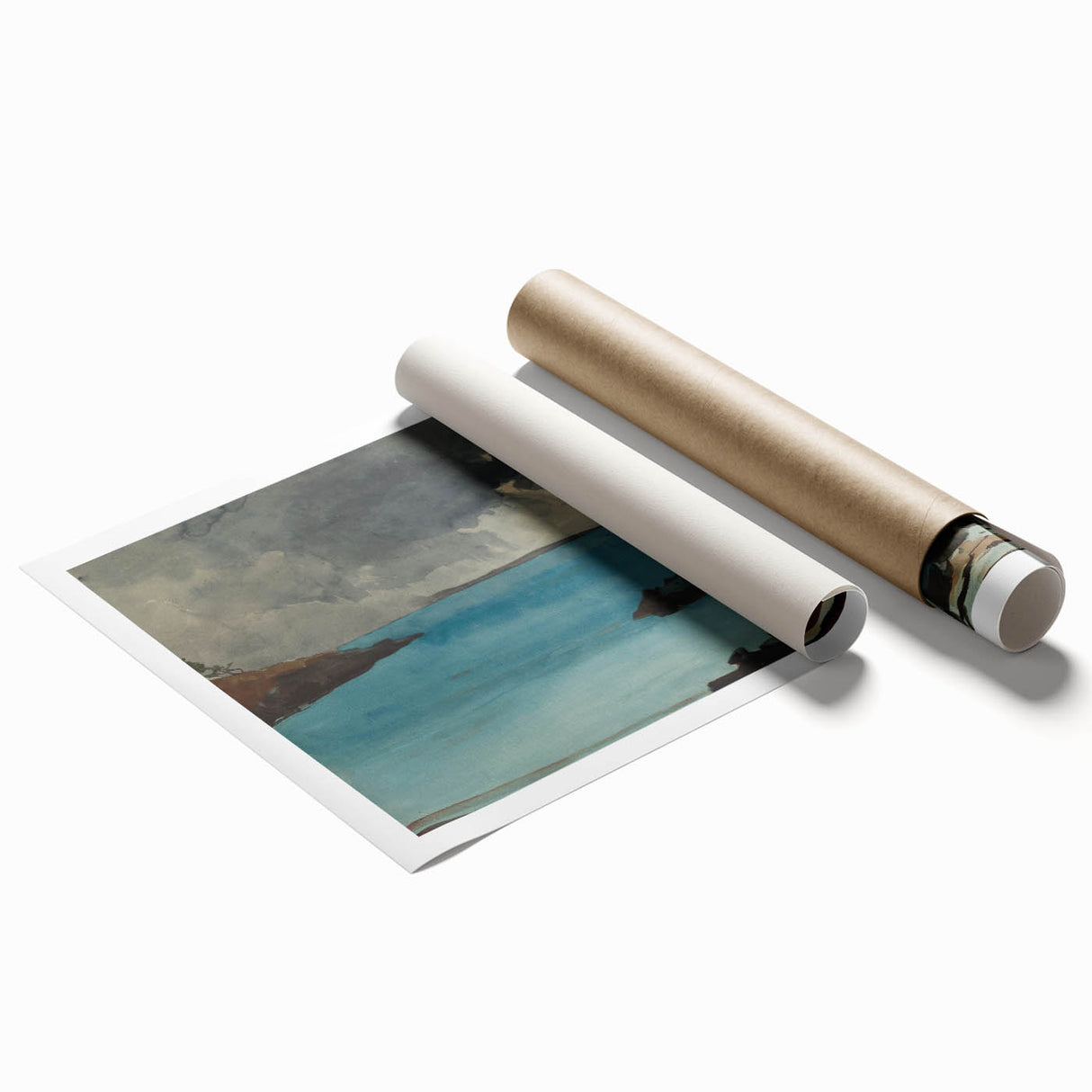 Realism Art Print - "The Coming Storm" - Classical Coastal Landscape