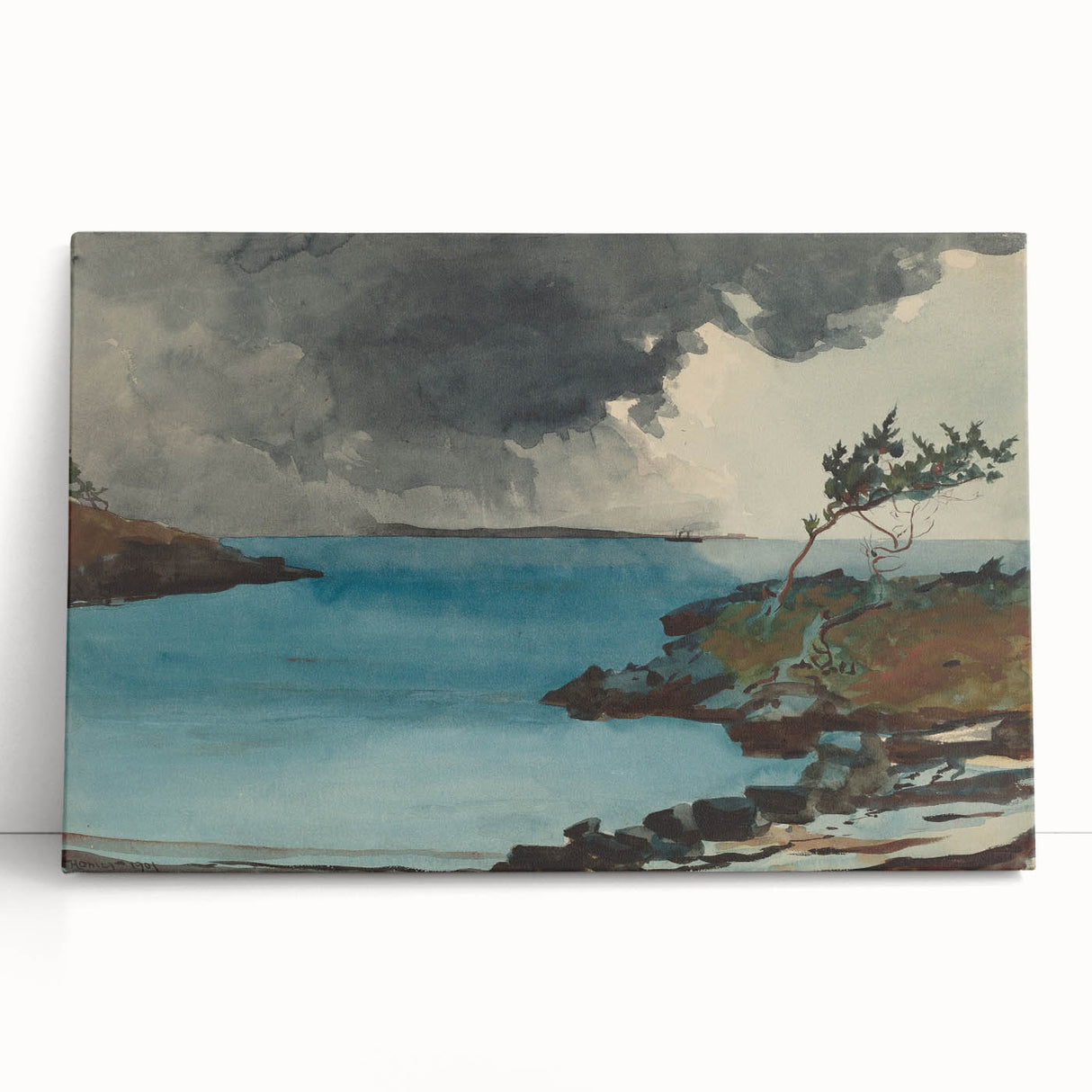 Realism Art Print - "The Coming Storm" - Classical Coastal Landscape