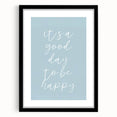 It’s a Good Day Nursery Wall Art – Kids Room & Baby Decor