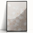 Large abstract wall art in vibrant orange and teal hues on a black acrylic frame, ideal for modern living room decor.