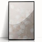 Large abstract wall art in vibrant orange and teal hues on a black acrylic frame, ideal for modern living room decor.