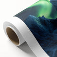 Stunning rolled canvas artwork depicting vibrant cliffside landscapes with rich colors, elegantly packaged in a sturdy cardboard tube for safe delivery. Perfect for enhancing interior decor with nature-inspired aesthetics.