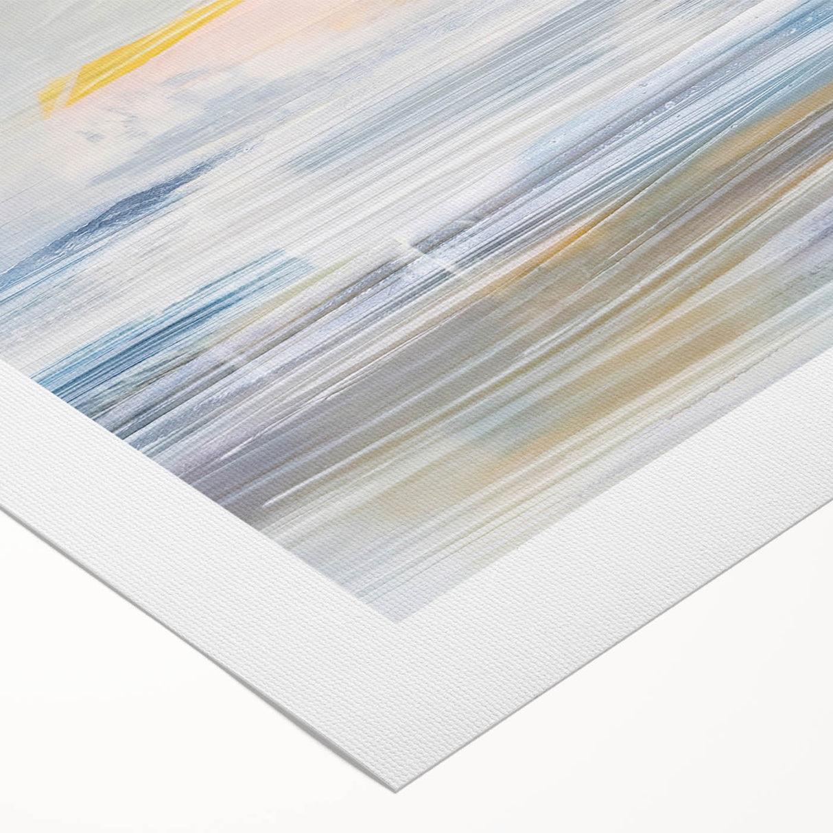 Abstract landscape wall art on rolled canvas showcasing vibrant colors and intricate textures, perfect for modern home decor. Ideal for enhancing living spaces with artistic flair.