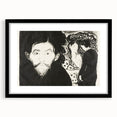 Expressionism Wall Art - Jealousy I by Edvard Munch (1896)