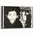 Expressionism Wall Art - Jealousy I by Edvard Munch (1896)