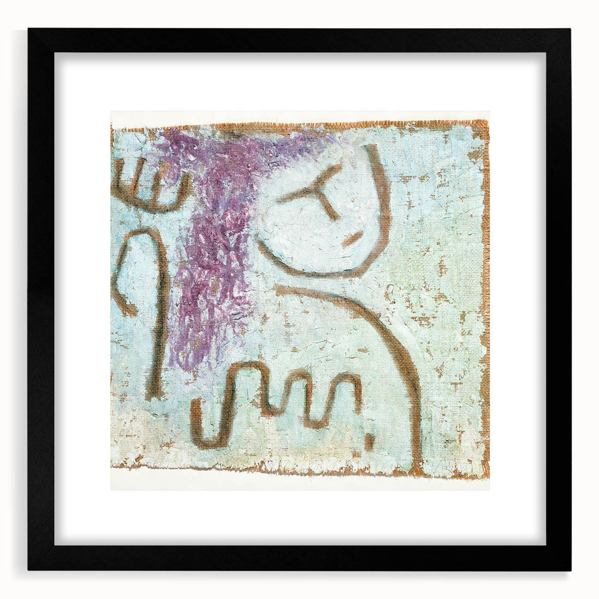 Modern Wall Art - Minimalist Abstract - Little Hope by Paul Klee Print