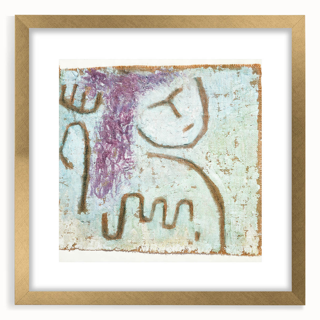 Modern Wall Art - Minimalist Abstract - Little Hope by Paul Klee Print