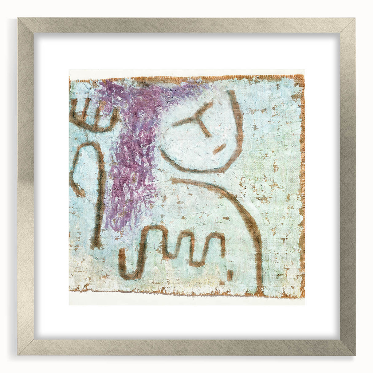 Modern Wall Art - Minimalist Abstract - Little Hope by Paul Klee Print