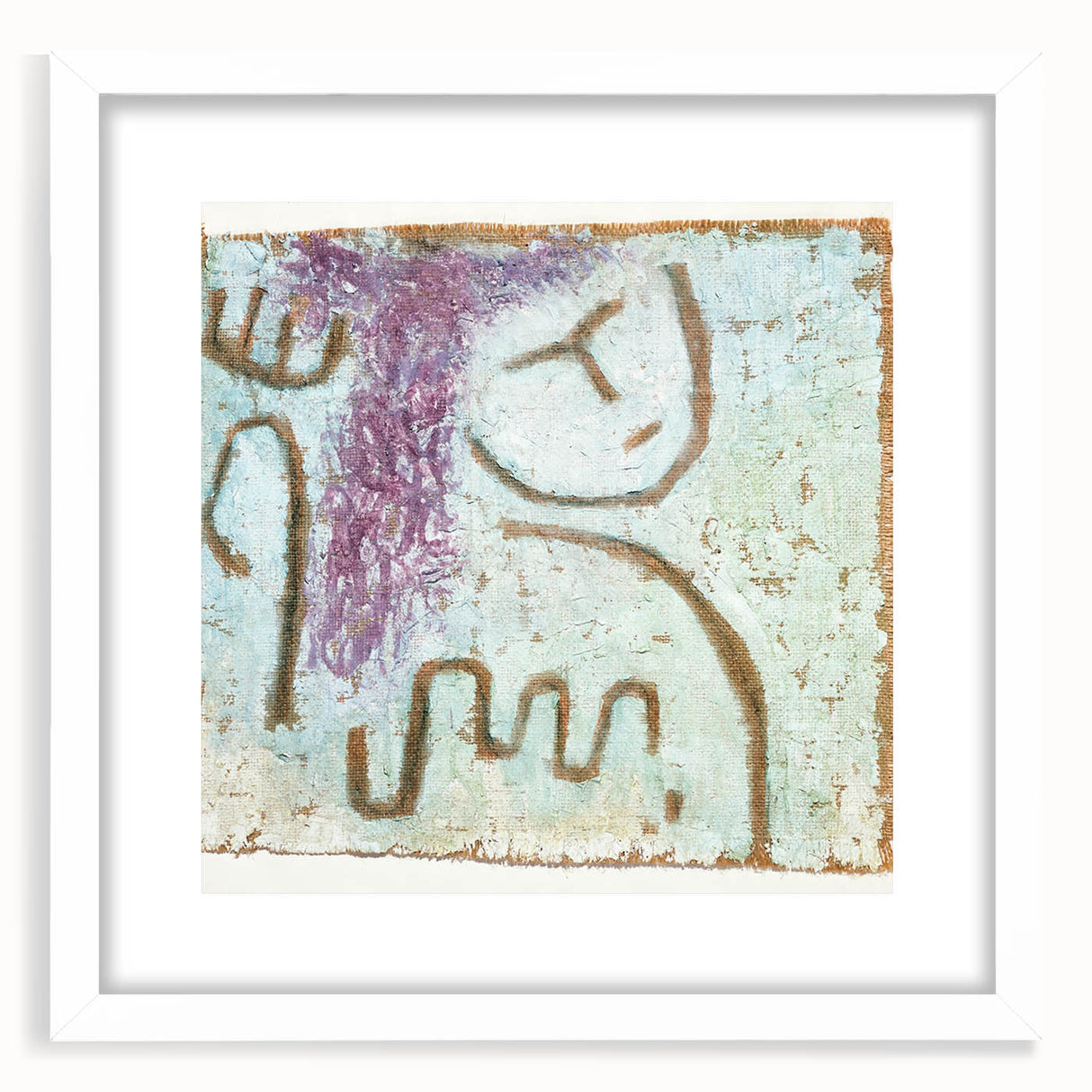 Modern Wall Art - Minimalist Abstract - Little Hope by Paul Klee Print