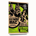 Fleetwood Mac Retro Poster - Vintage Prints & Classic Concert Art