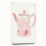 Large abstract wall art on acrylic glass featuring vibrant, multicolored swirls, ideal for bedroom or dining room decor.