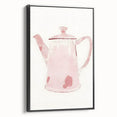 Black and white vintage poster art of a landscape on framed canvas, suitable for bedroom decor.