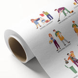 House Chores Educational Wall Art - Kids' Learning Poster