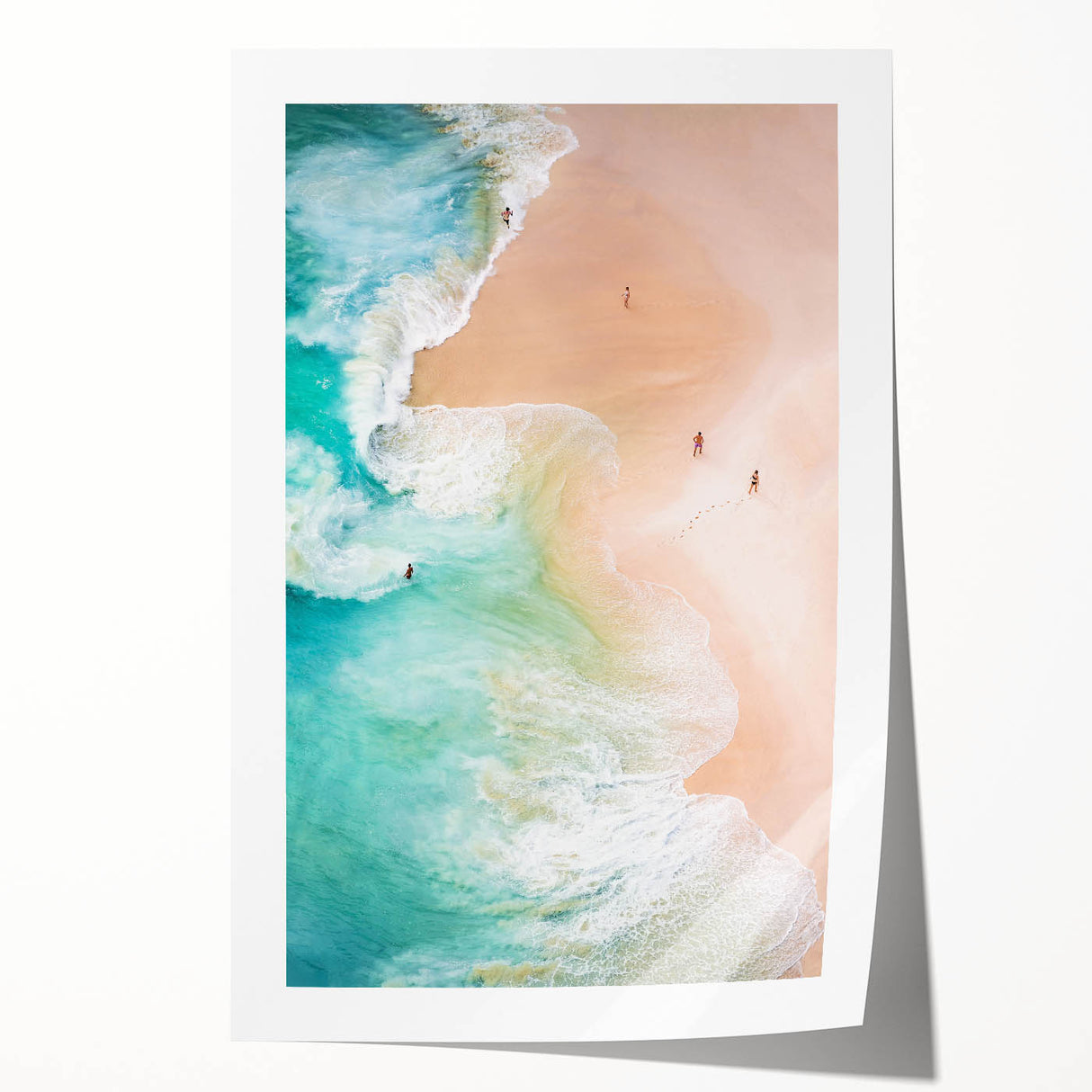 Extra large rolled print of a vibrant, floral artwork, ideal for art wall dining room or classy bathroom decor.