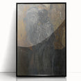 Impressionism Wall Art - Mysterious Figure of a Man - Dark Moody Art Print
