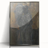 Impressionism Wall Art - Mysterious Figure of a Man - Dark Moody Art Print