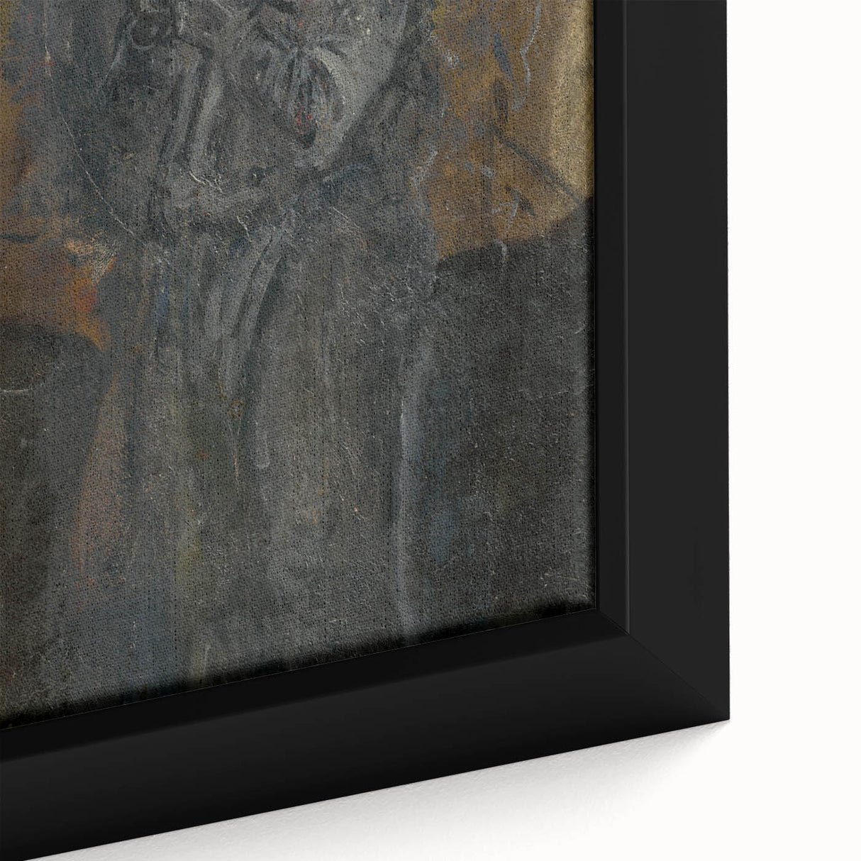 Impressionism Wall Art - Mysterious Figure of a Man - Dark Moody Art Print