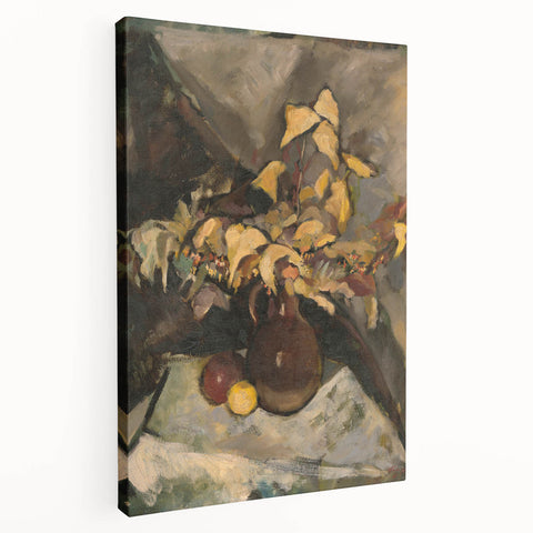 Modern Wall Art - Cozy Autumn Still Life - Rustic Floral Art Print