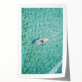 Extra large rolled print of floral art with vibrant summer colors, suitable for dining room or bathroom walls.