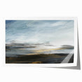 Abstract landscape wall art print showcasing vibrant colors and fluid shapes, perfect for modern home decor. This rolled print offers a unique artistic touch for any space.