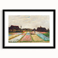 Impressionist Landscape - Flower Beds in Holland by Vincent van Gogh Print