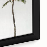 Extra large framed canvas featuring a black textured background with vibrant, colorful abstract shapes.