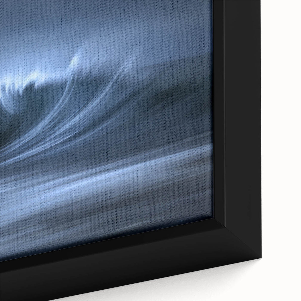 Crashing Blue Wave Wall Art – Abstract Ocean Motion Photography