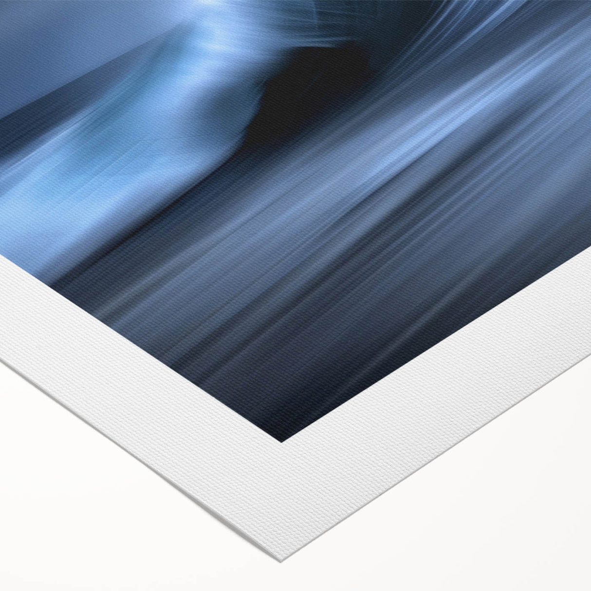 Crashing Blue Wave Wall Art – Abstract Ocean Motion Photography