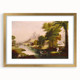 Romanticism Art: "The Voyage of Life - Youth" by Thomas Cole