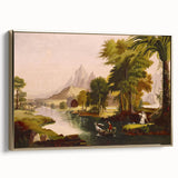 Romanticism Art: "The Voyage of Life - Youth" by Thomas Cole