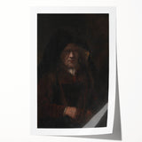 Baroque Art Portrait - Antique Art Print with Timeless Elegance