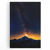 Stretched canvas wall art featuring a vibrant African-inspired design, showcasing rich colors and intricate patterns, ideal for home decor and cultural aesthetics.