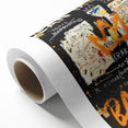 Raw Pop Art Wall Art – Graffiti-Inspired Basquiat Canvas Print