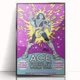 Ace Frehley Retro Poster – Vintage Rock Wall Art Print